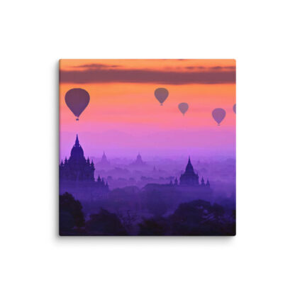 Mystical Balloons Over Bagan at Dawn - Image 2