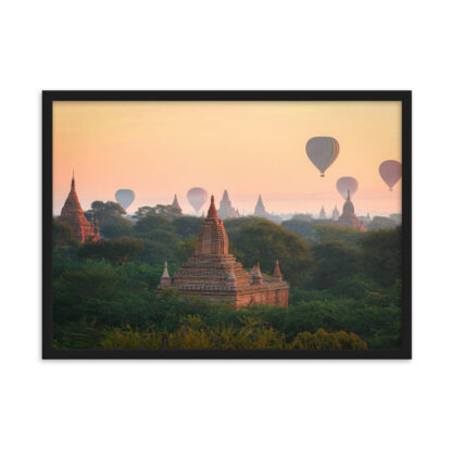 Morning Majesty of Bagan: Balloons over Ancient Temples - Image 2