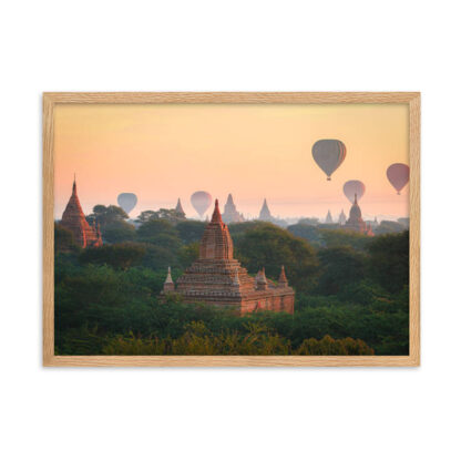 Morning Majesty of Bagan: Balloons over Ancient Temples